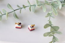 Load image into Gallery viewer, Medium Size Floral Studs