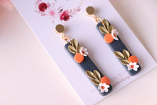 Load image into Gallery viewer, Orange Slice Earrings Style 3