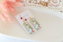 Load image into Gallery viewer, Easter Rectangular Dangle Earrings