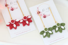 Load image into Gallery viewer, Hanging Flower Dangle Drop Earrings