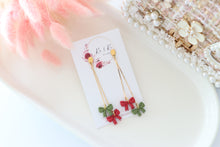 Load image into Gallery viewer, Simple Ribbon Dangle Drop Earrings