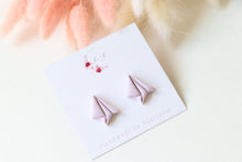 Load image into Gallery viewer, Classic Paper Plane Stud Earrings
