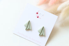 Load image into Gallery viewer, Classic Paper Plane Stud Earrings