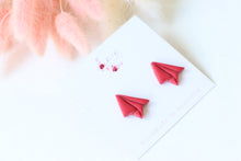 Load image into Gallery viewer, Classic Paper Plane Stud Earrings