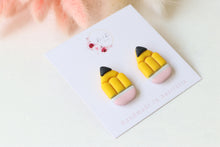 Load image into Gallery viewer, Cute Pencil Stud Earrings