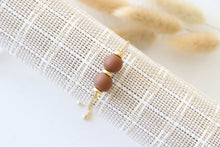 Load image into Gallery viewer, Caramel Beads Chain Bracelet