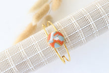 Load image into Gallery viewer, Blue | White | Bangle Bracelet