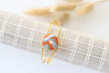 Load image into Gallery viewer, Blue | White | Bangle Bracelet