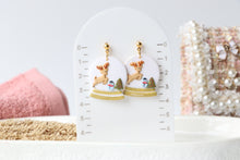 Load image into Gallery viewer, Snow Globe Earrings
