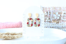 Load image into Gallery viewer, Mushroom Cactus Bunny Earrings
