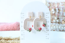 Load image into Gallery viewer, Floral Bunny Earrings