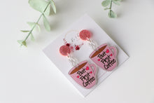 Load image into Gallery viewer, Coffee First Earrings