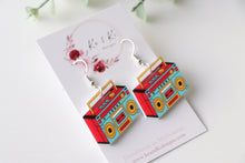 Load image into Gallery viewer, Tape Recorder Earrings