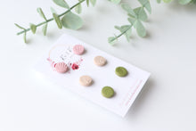 Load image into Gallery viewer, Pack of 3 ( Pink Green Nude)