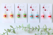 Load image into Gallery viewer, Woolen Ball Earrings