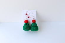Load image into Gallery viewer, Wollen Cap Earrings