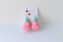 Load image into Gallery viewer, Wollen Cap Earrings