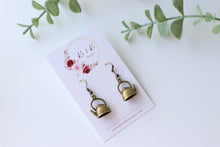 Load image into Gallery viewer, Antique Teapot Earrings