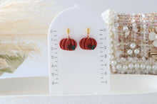 Load image into Gallery viewer, Pumpkin Earrings ( Dark Orange )