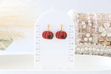 Load image into Gallery viewer, Pumpkin Earrings ( Dark Orange )