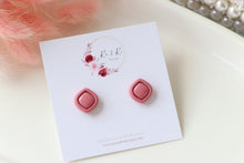 Load image into Gallery viewer, Diamond Minimalist Stud Earrings
