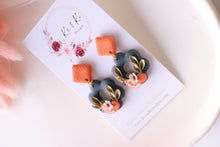 Load image into Gallery viewer, Orange Slice Earrings Style 2
