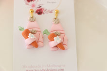 Load image into Gallery viewer, Carrot Harvest Dangle Earrings
