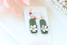 Load image into Gallery viewer, Handmade Floral Earrings – Dangle Earrings for Women
