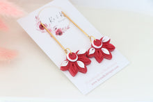 Load image into Gallery viewer, Hanging Flower Dangle Drop Earrings
