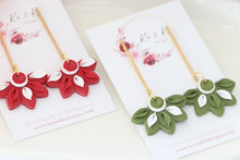 Load image into Gallery viewer, Hanging Flower Dangle Drop Earrings
