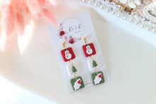 Load image into Gallery viewer, Christmas Handmade Dangle Earrings
