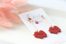 Load image into Gallery viewer, Mom Dangle Drop Earrings
