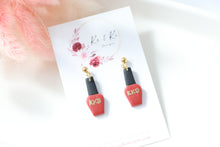 Load image into Gallery viewer, Nail Polish Dangle Earrings
