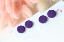 Load image into Gallery viewer, Plain Round Stud Earrings
