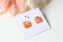 Load image into Gallery viewer, Square Resin Earrings
