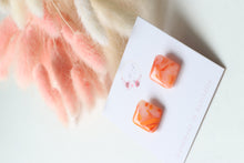 Load image into Gallery viewer, Square Resin Earrings
