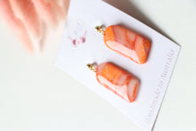 Load image into Gallery viewer, Arch Resin Dangle Earrings
