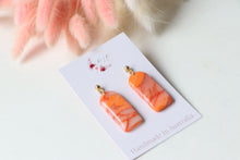 Load image into Gallery viewer, Arch Resin Dangle Earrings
