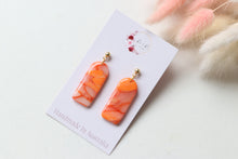 Load image into Gallery viewer, Arch Resin Dangle Earrings
