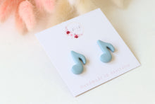 Load image into Gallery viewer, Music Note Stud Earrings
