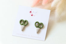 Load image into Gallery viewer, Mini Scissor Stud Earrings
