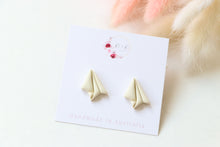 Load image into Gallery viewer, Classic Paper Plane Stud Earrings
