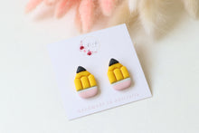 Load image into Gallery viewer, Cute Pencil Stud Earrings
