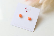Load image into Gallery viewer, Minimalist Round Resin Earrings

