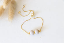 Load image into Gallery viewer, Clay Beads Gold Chain Bracelet
