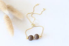Load image into Gallery viewer, Coffee Brown Clay Beads Bracelet

