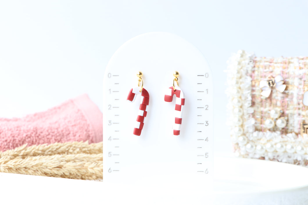 Candy Cane Earrings