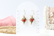 Load image into Gallery viewer, Star floral Earrings
