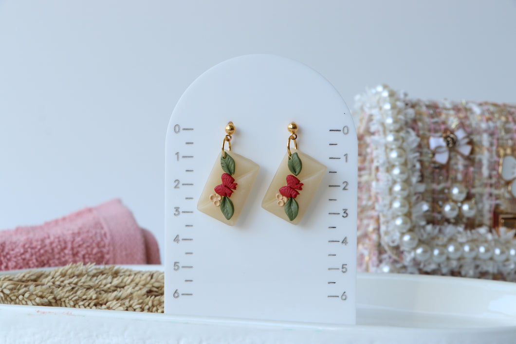 Santa Mail Earrings