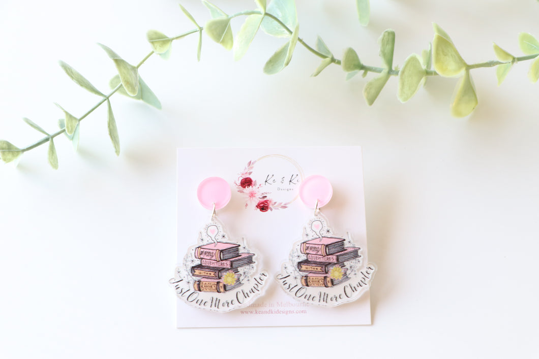 One Chapter Book Earrings